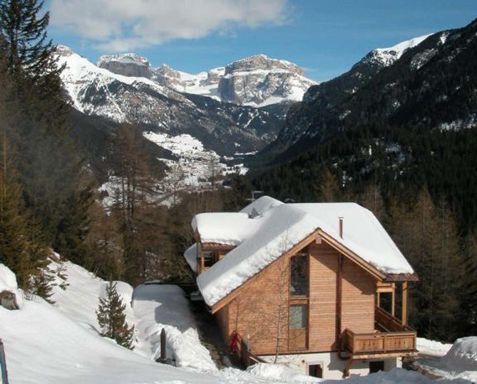 Chalet Do Costa Pozza di Fassa Bagian luar foto