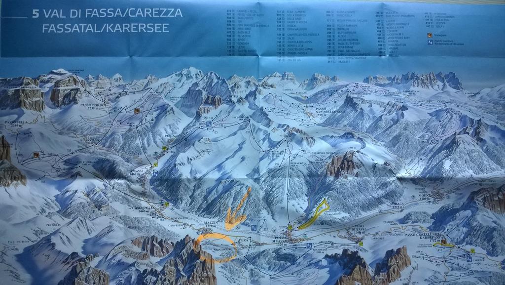Chalet Do Costa Pozza di Fassa Bagian luar foto
