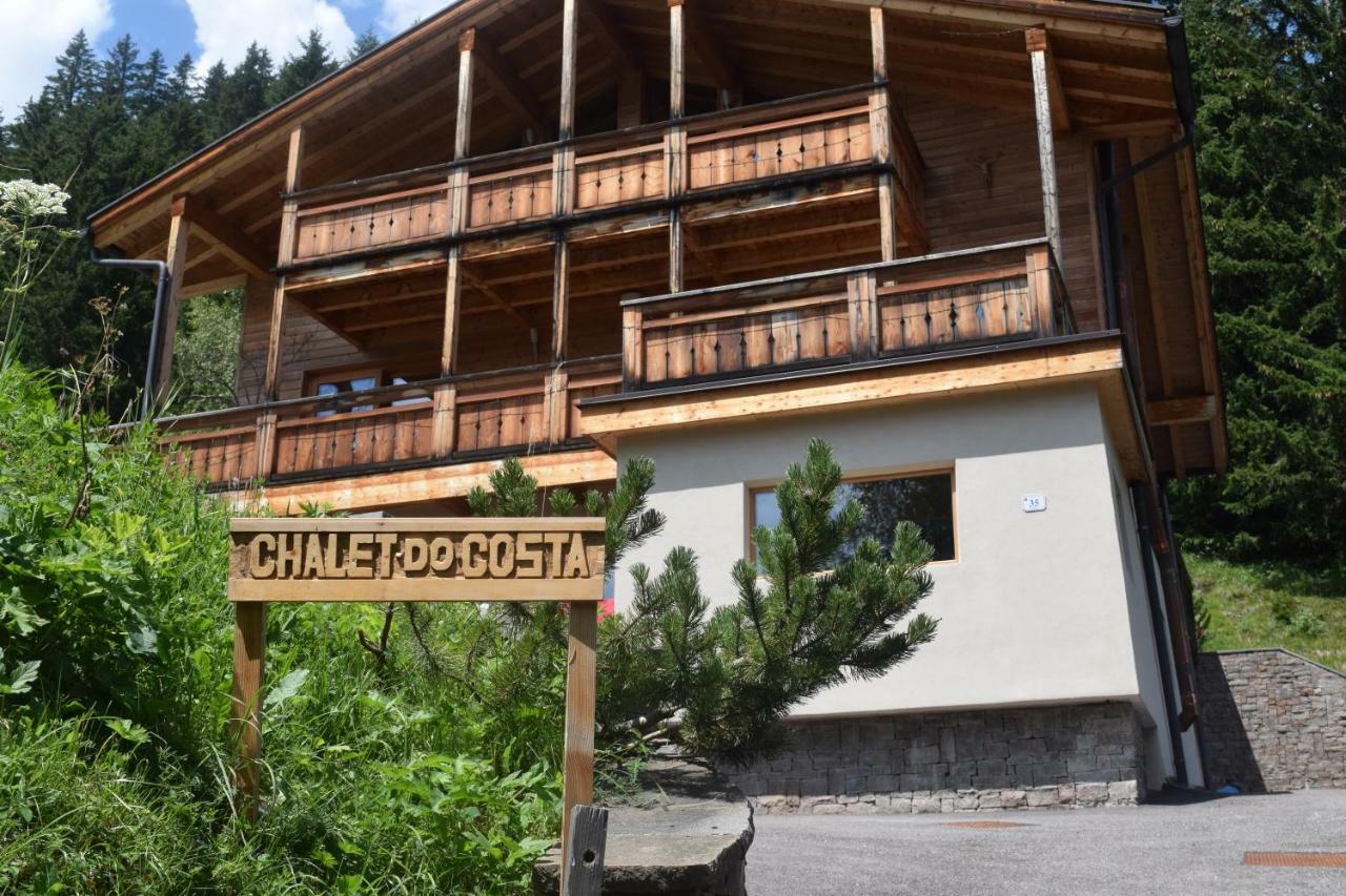 Chalet Do Costa Pozza di Fassa Bagian luar foto